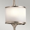 Minimalistyczny Elegancki kinkiet Mona Kichler KL-MONA-S-CLP Klasyczny pewter
